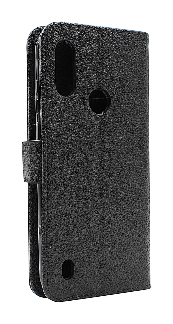 New Standcase Wallet Motorola Moto E6i Ljusblå
