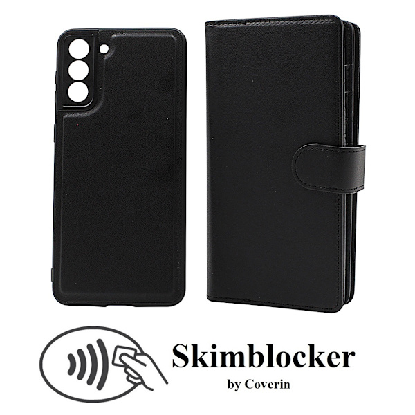 Skimblocker Galaxy S21 Plus 5G XL Magnet Plånboksfodral