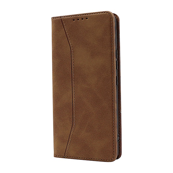 Fancy Standcase Wallet iPhone 12 Pro Max Brun