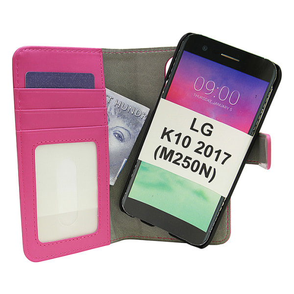 Magnet Wallet LG K10 2017 (M250N) Svart