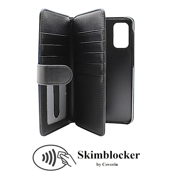 Skimblocker XL Wallet Samsung Galaxy A32 5G (A326B) Svart