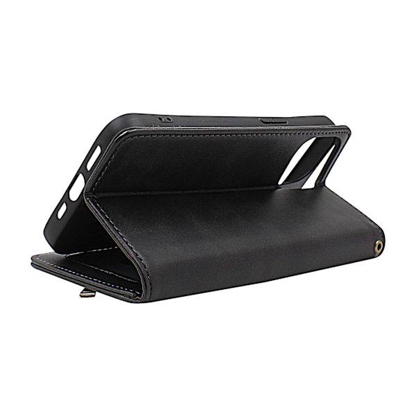 Zipper Standcase Wallet iPhone 13 (6.1) Grå