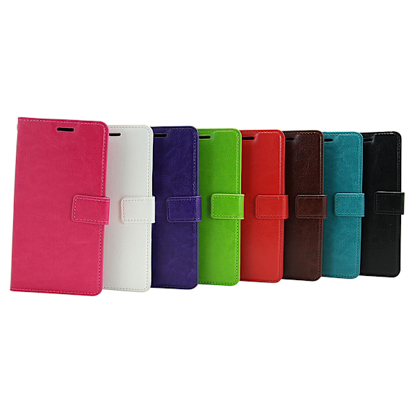 Crazy Horse Wallet Motorola One Grön