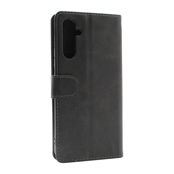 Zipper Standcase Wallet Samsung Galaxy A34 5G Grå