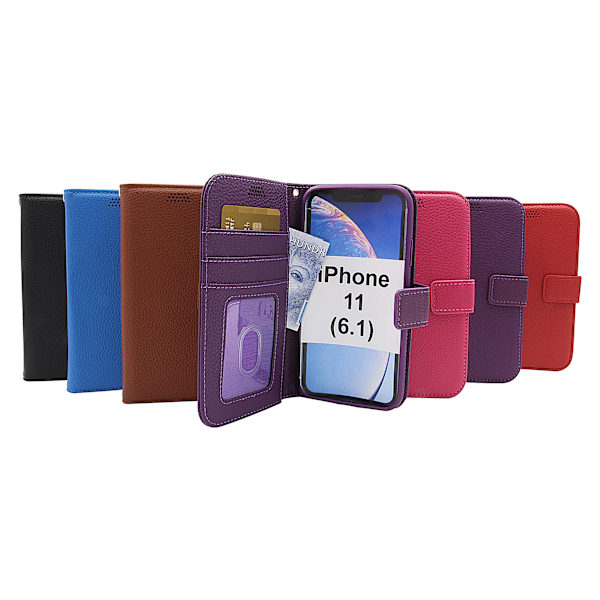 New Standcase Wallet iPhone 11 (6.1) Brun