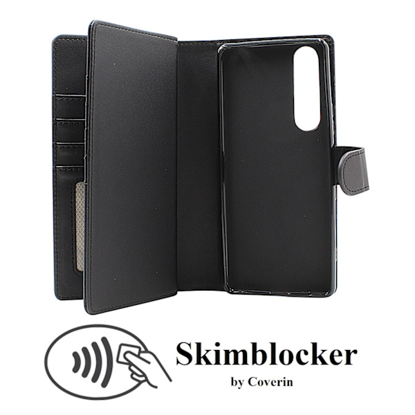 Skimblocker Sony Xperia 1 III XL Magnet Plånboksfodral