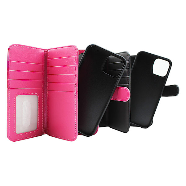 Skimblocker XL Magnet Fodral iPhone 12 (6.1) Hotpink