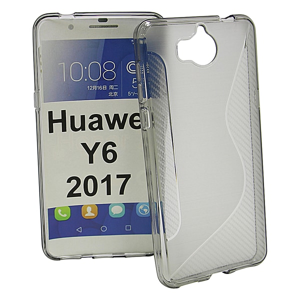 S-Line skal Huawei Y6 2017 (MYA-L41) Svart