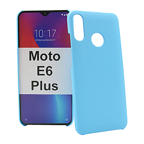 Hardcase Motorola Moto E6 Plus Ljusblå