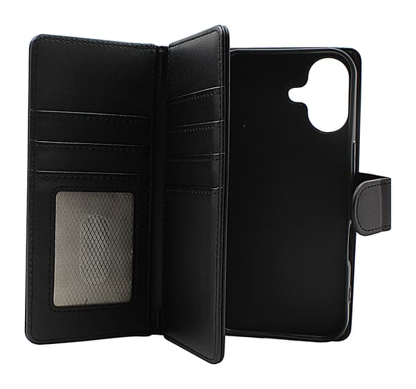Skimblocker iPhone 17 XL Plånboksfodral Svart