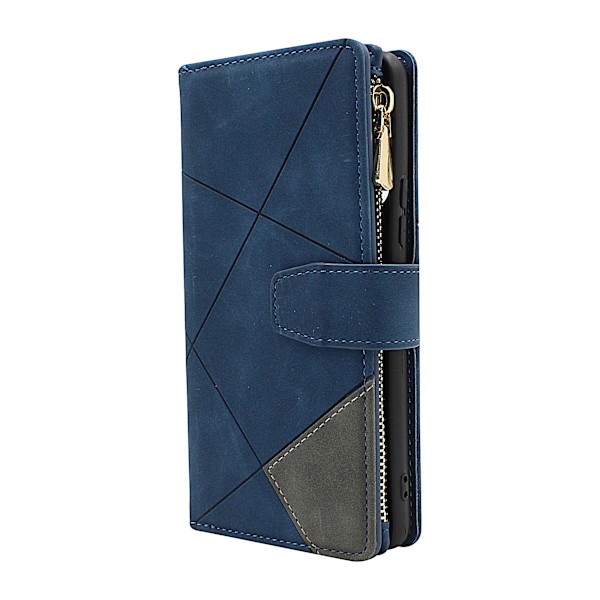 XL Standcase Lyxfodral Samsung Galaxy A53 5G (A536B) Marinblå