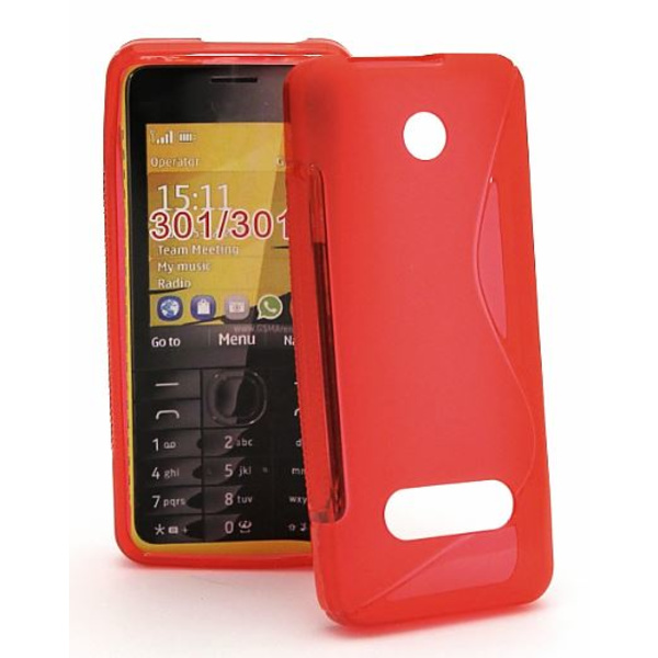 S-Line skal Nokia Lumia 301 Röd