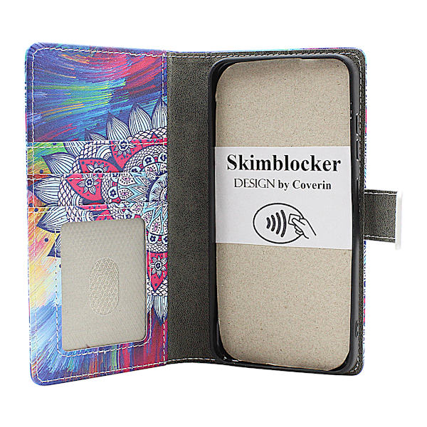 Skimblocker iPhone 17 Magnet Plånboksfodral Design