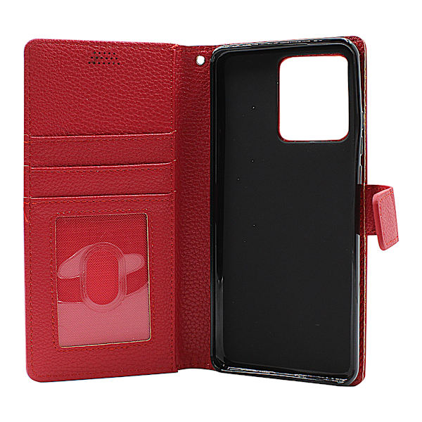 New Standcase Wallet Motorola Edge 40 Neo 5G Röd