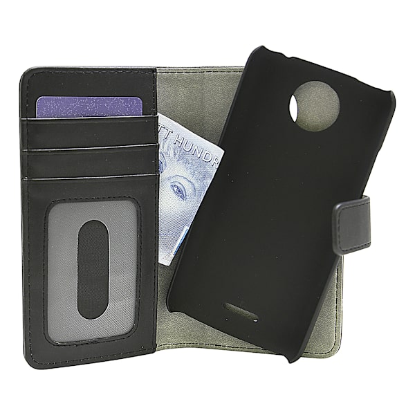 Magnet Wallet Moto C Plus Svart