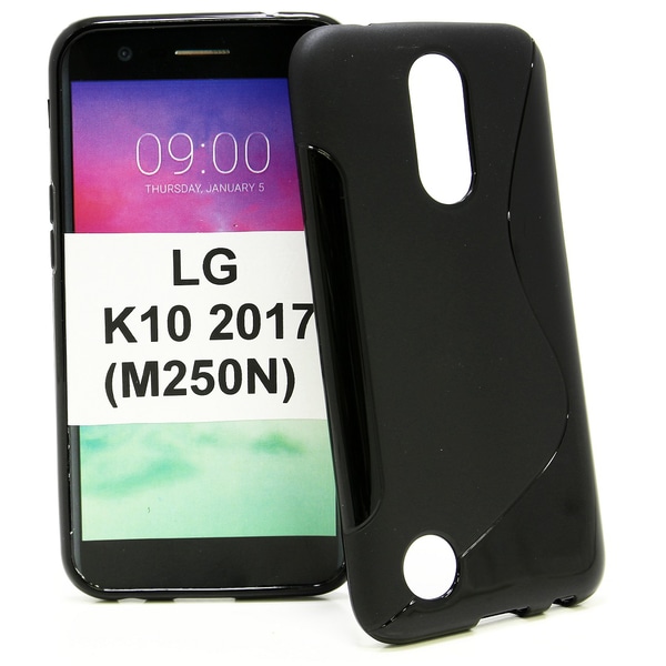 S-Line skal LG K10 2017 (M250N) Svart