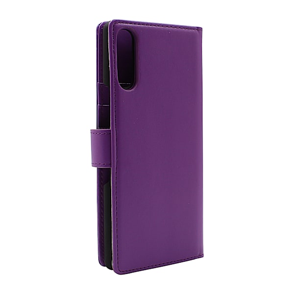 Skimblocker Magnet Wallet Sony Xperia L4 Lila
