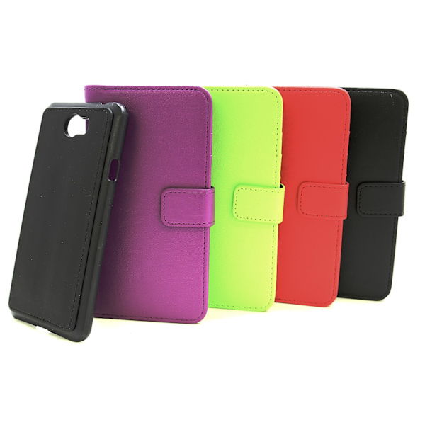 Magnet Wallet Huawei Y6 II Compact (LYO-L21) Svart (G325)