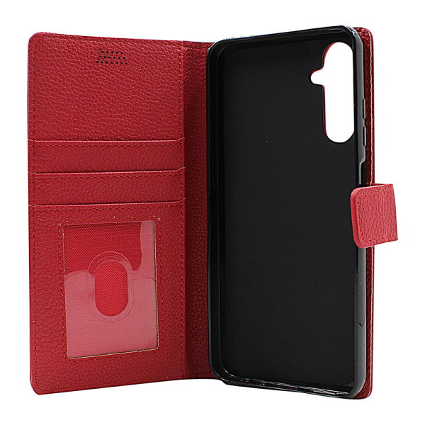 New Standcase Wallet Samsung Galaxy A05s (SM-A057F/DS) Röd