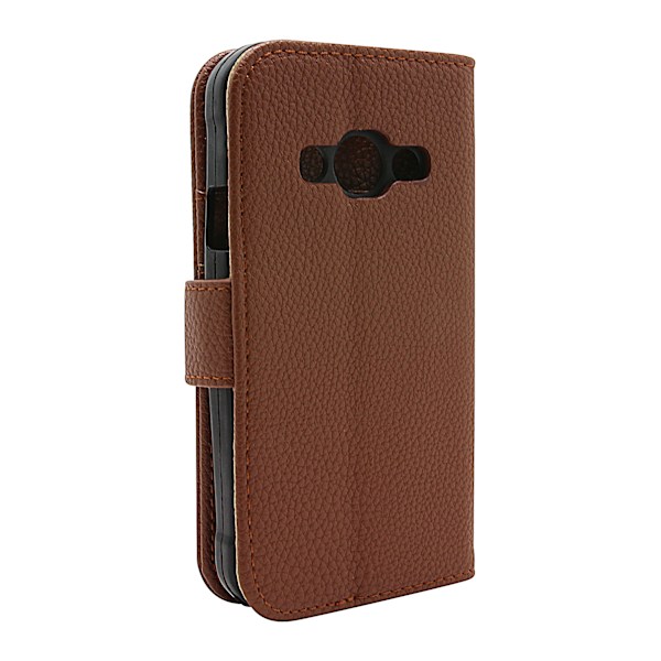 New Standcase Wallet Samsung Galaxy Xcover 3 (SM-G388F) Brun