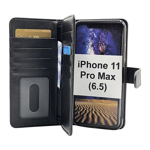 Skimblocker XL Magnet Wallet iPhone 11 Pro Max (6.5) Lila