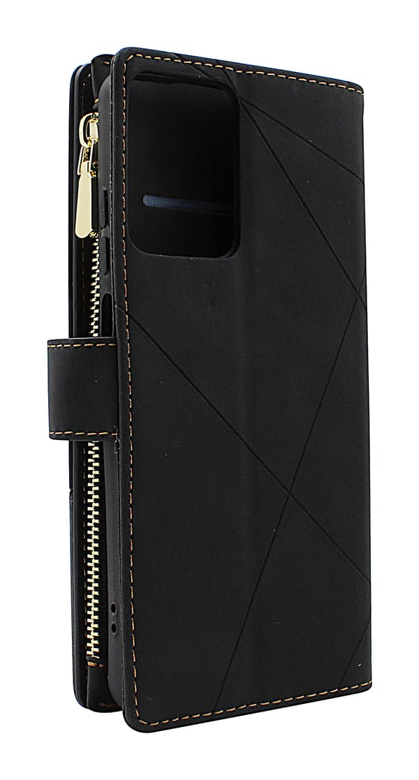 XL Motorola Moto E14 Lyx Plånboksfodral Lila