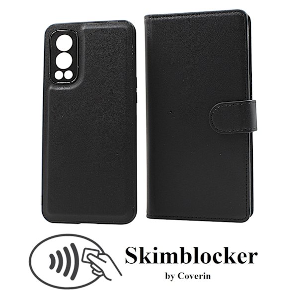 Skimblocker OnePlus Nord 2 5G Magnet Plånboksfodral