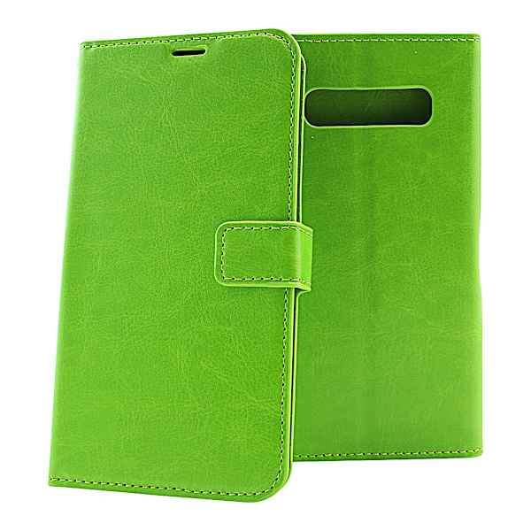 Crazy Horse Wallet Samsung Galaxy S10+ (G975F) Grön