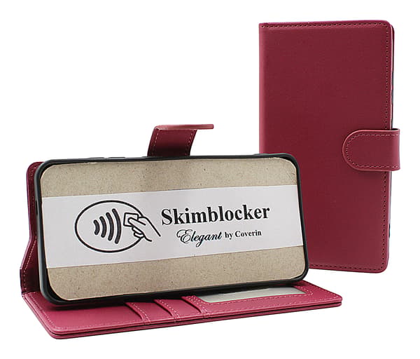 Skimblocker Motorola Edge 70 Plånboksfodral Brandy