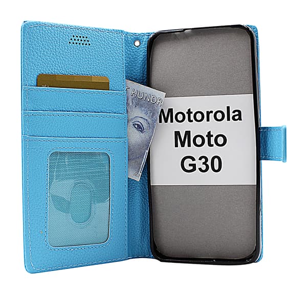 New Standcase Wallet Motorola Moto G30 Hotpink
