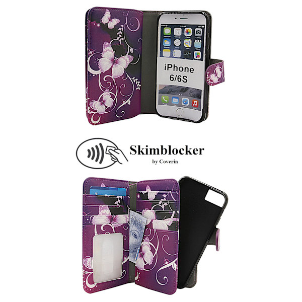 Skimblocker XL Magnet Designwallet iPhone 6/6s
