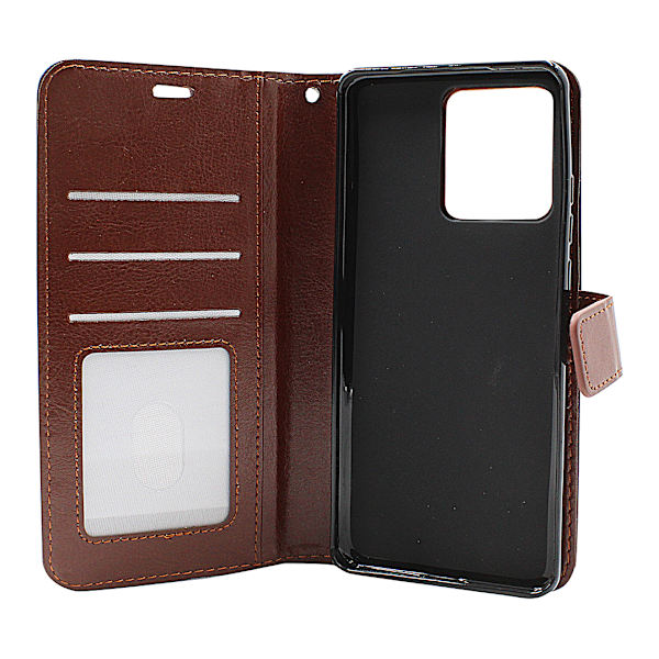 Crazy Horse Wallet Motorola Edge 40 Neo 5G Röd