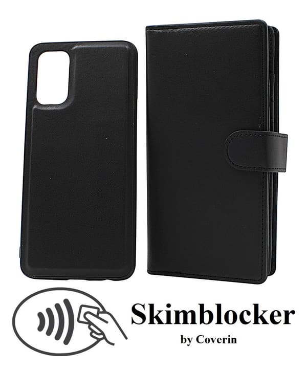 Skimblocker Samsung Galaxy A32 5G XL Magnet Plånboksfodral