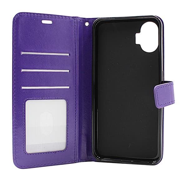 Crazy Horse Wallet Nothing Phone (1) Röd