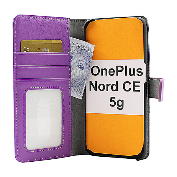 Skimblocker Magnet Fodral OnePlus Nord CE 5G Svart