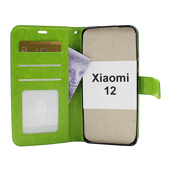 Crazy Horse Wallet Xiaomi 12 Brun