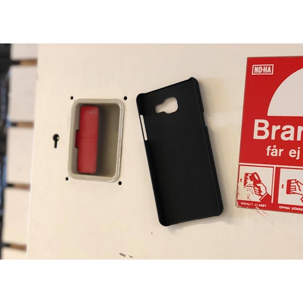 Skimblocker Magnet Wallet Samsung Galaxy A5 2016 (A510F) Svart