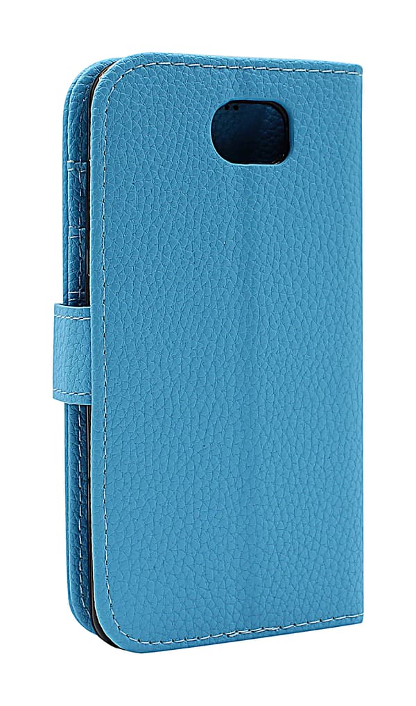 New Standcase Wallet Huawei Y5 II Ljusblå