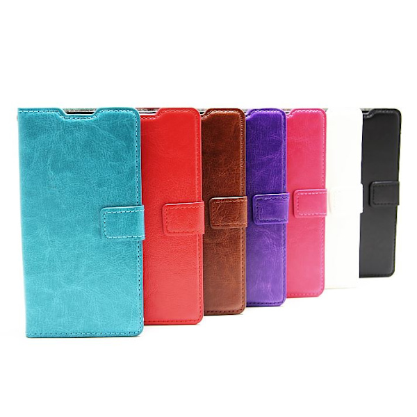 Crazy Horse wallet Huawei P8 Lite Turkos