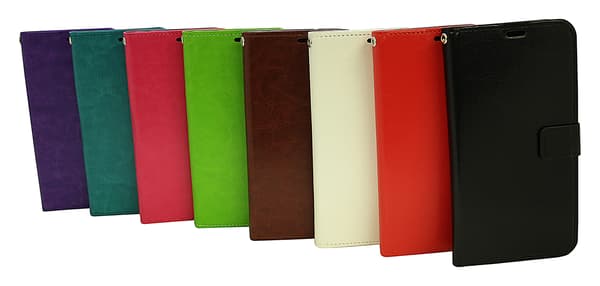 Crazy Horse Wallet Nokia 5.1 Lila
