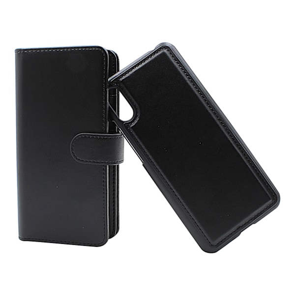 Skimblocker XL Magnet Wallet Huawei Y6 2019 Svart