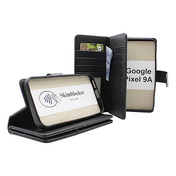 Skimblocker Google Pixel 9a XL Plånboksfodral
