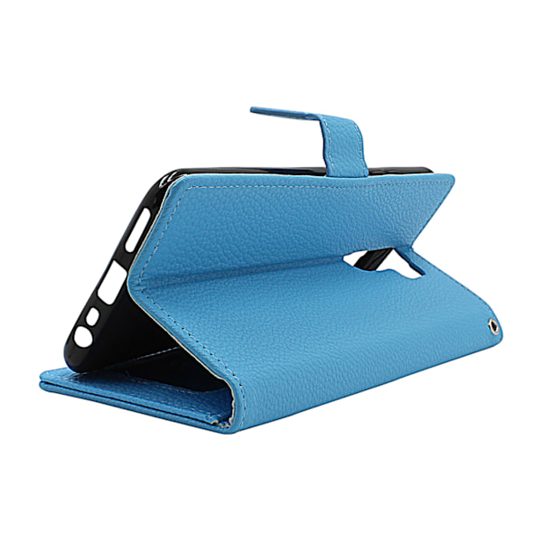 New Standcase Wallet Motorola Moto G8 Ljusblå