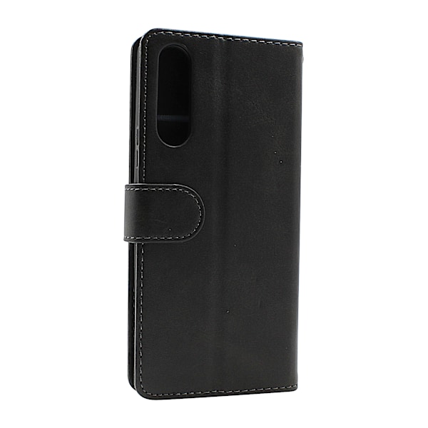 Zipper Standcase Wallet Sony Xperia 10 V 5G Svart