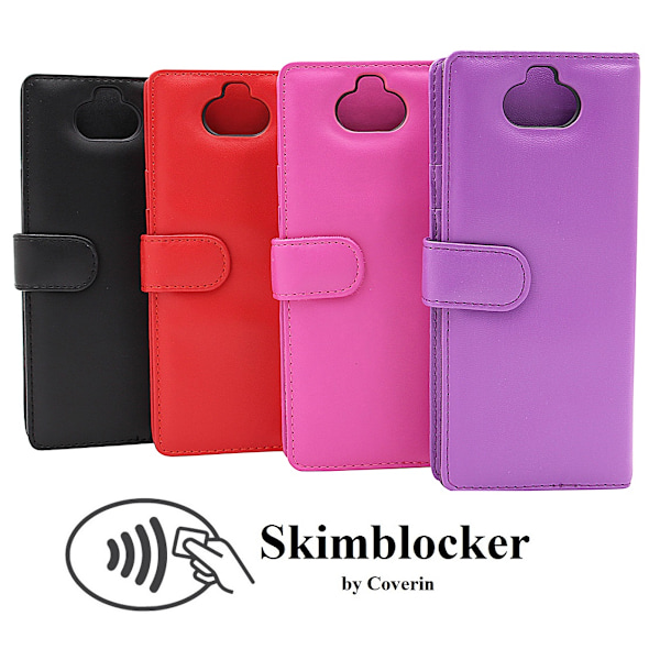 Skimblocker Plånboksfodral Sony Xperia 10 Plus Lila