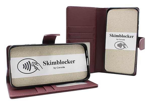 Skimblocker iPhone 16e Magnet Plånboksfodral Svart