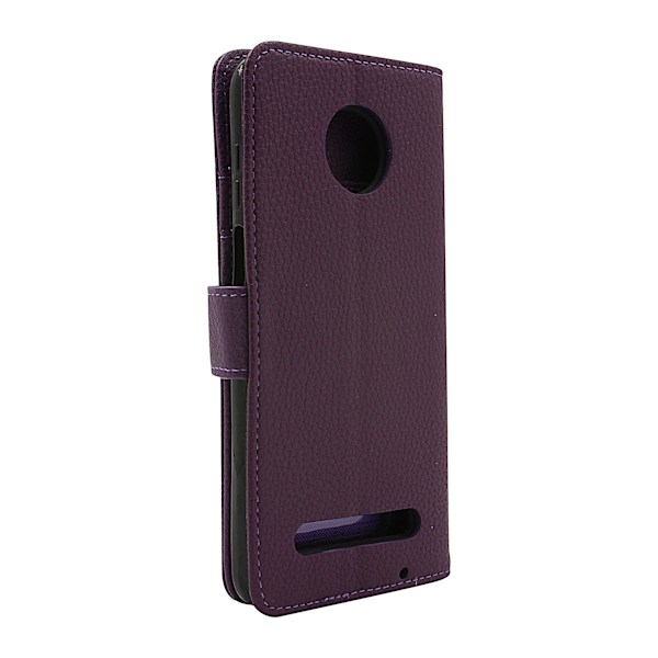 New Standcase Wallet Motorola Moto Z3 Play Lila