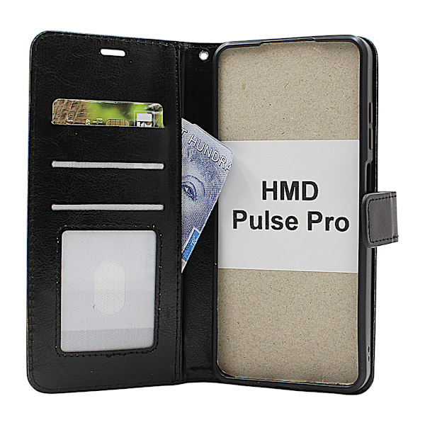Crazy Horse HMD Pulse Pro / Pulse Plus Plånboksfodral Turkos