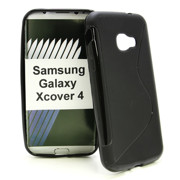 S-Line Skal Samsung Galaxy Xcover 4 (G390F) Svart