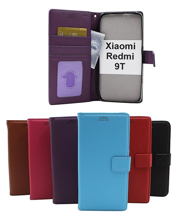 New Standcase Wallet Xiaomi Redmi 9T Lila